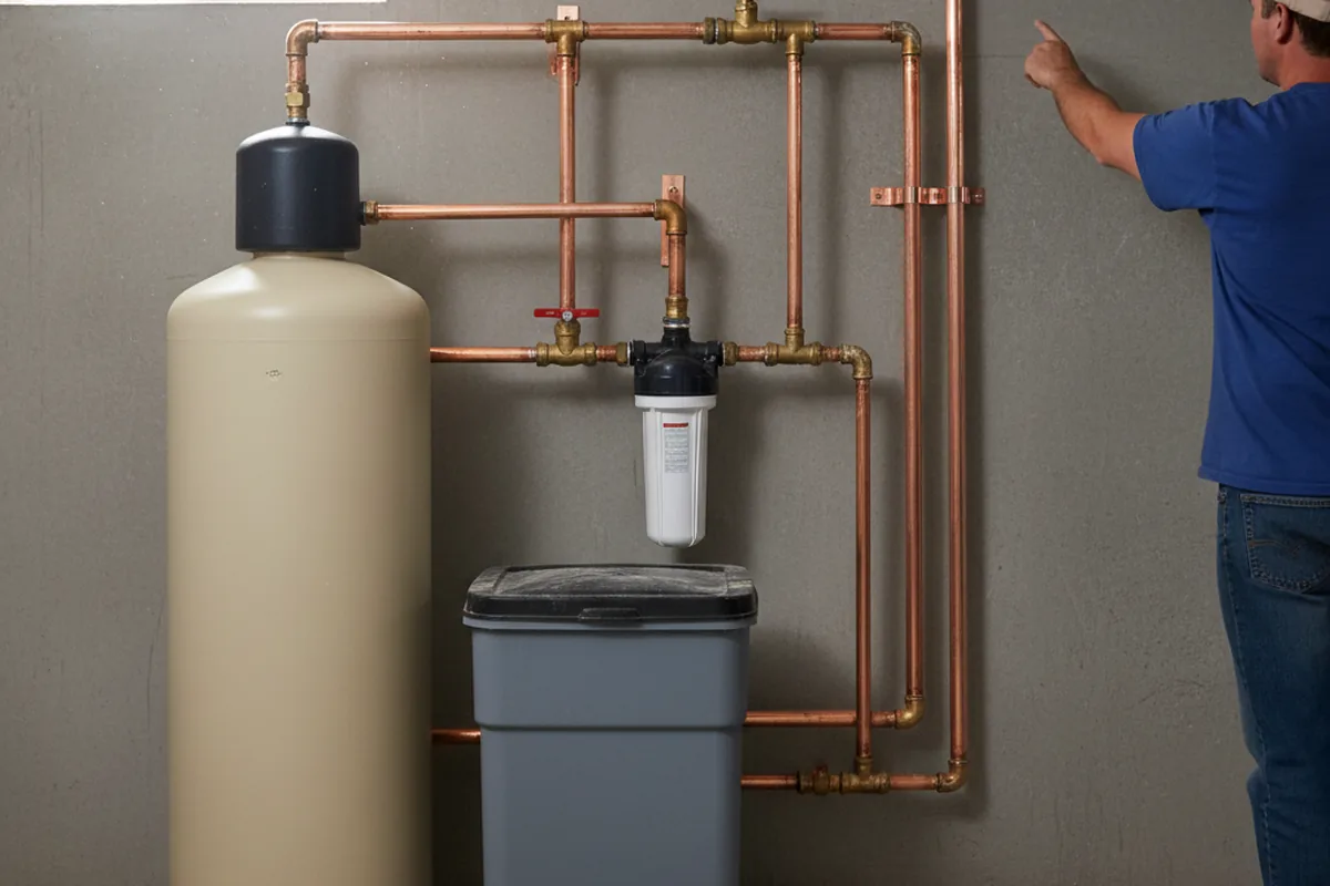 Whole-house water treatment system installed in Treece